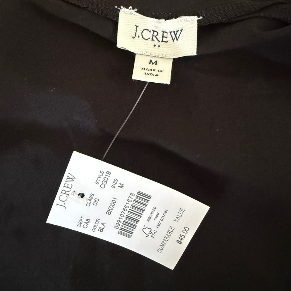 Sleeveless Black Mock Neck Top - Picture 2 of 4
